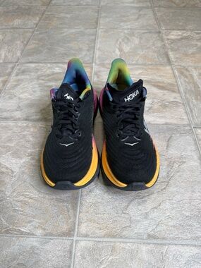 Hoka One One Mach 5 Black Multi Color Women’s Shoe Size 6.5B Black 1127894 BKML